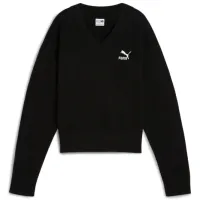 Толстовка для женщин Puma T7 Knitted V-Neck Crew Осень - Зима / Черный
