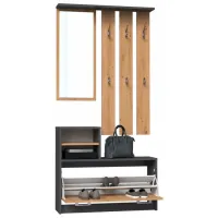 Dulap pentru antreu TopEshop Vera PAL / Artisan Oak photo 3