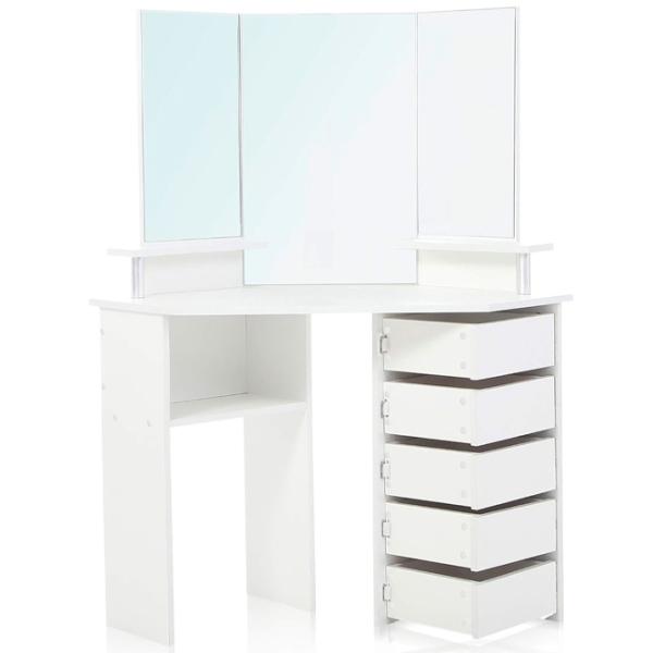 Masă de toaletă Chomik PHO9067 MDF / White photo 6