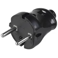 Вилки электрические IEK EVP20-06-01-K02  / 6 A 