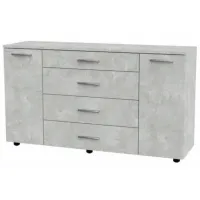 Comodă KompaniT 1-3-2 73 x 130 x 38 / LPAL / Atelier Light