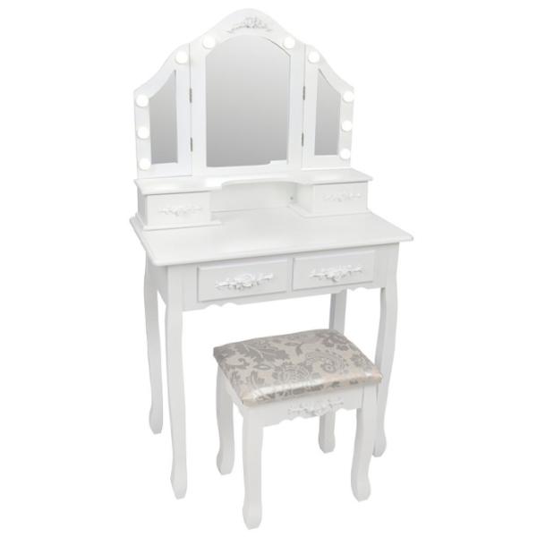 Masă de toaletă FunFit Home&Office MDF / White photo 1