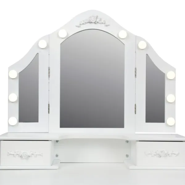 Masă de toaletă FunFit Home&Office MDF / White photo 6