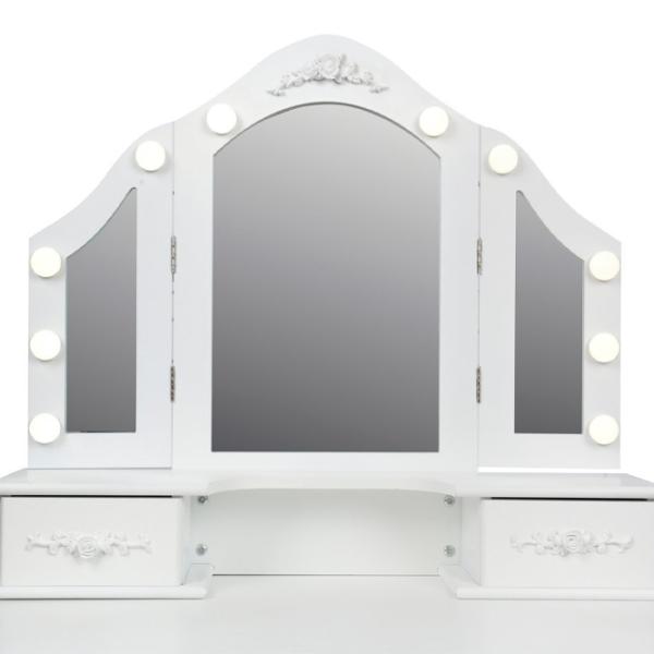 Masă de toaletă FunFit Home&Office MDF / White photo 6