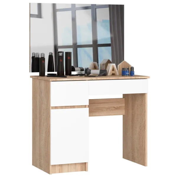 Masă de toaletă Akord P-2/SL PAL melaminat / Sonoma Oak photo 1