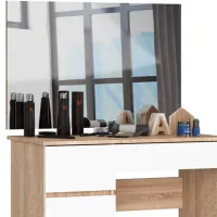 Masă de toaletă Akord P-2/SL PAL melaminat / Sonoma Oak photo 5