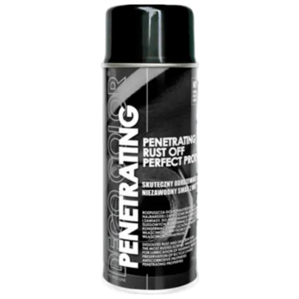 Vopsea auto Deco color Penetrating Oil MoS2  400 ml / Pentru suprafețe metalice photo 1 Vopsea auto Deco color Penetrating Oil MoS2  400 ml / Pentru suprafețe metalice photo 1