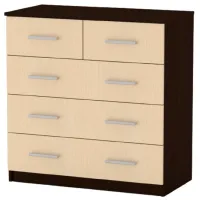 Комод KompaniT 2+3 82.8 x 81 x 41.7см / ЛДСП / Венге