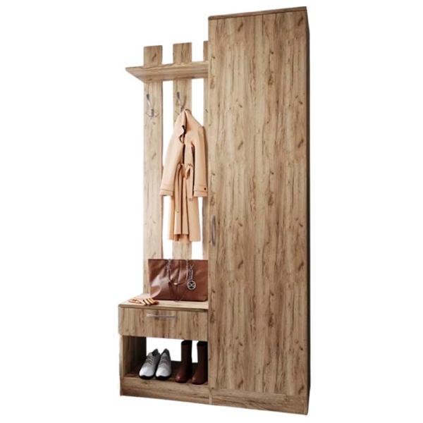 Dulap pentru antreu ML-Mobila МЛ-8 PAL / Gold Oak photo 1