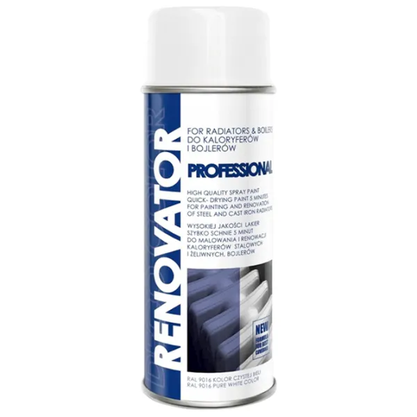 Vopsea auto Deco color Renovator AGD 9016 400 ml / Pentru suprafețe metalice photo 1 Vopsea auto Deco color Renovator AGD 9016 400 ml / Pentru suprafețe metalice photo 1