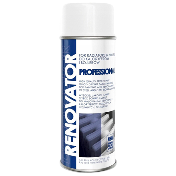 Vopsea auto Deco color Renovator AGD 9016 400 ml / Pentru suprafețe metalice photo 1 Vopsea auto Deco color Renovator AGD 9016 400 ml / Pentru suprafețe metalice photo 1