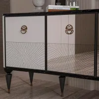 Туалетный столик Moda Life Cross console ЛДСП / Brown photo 5