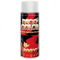 Vopsea auto Deco color Eco Radiator 9016 400 ml / Pentru suprafețe metalice
