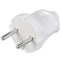 Вилки электрические IEK EVP20-06-01-K01  / 6 A 