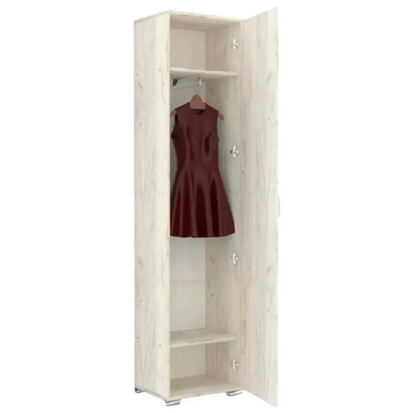 Dulap pentru antreu ML-Mobila МЛ- 2 PAL / Oak white craft photo 1