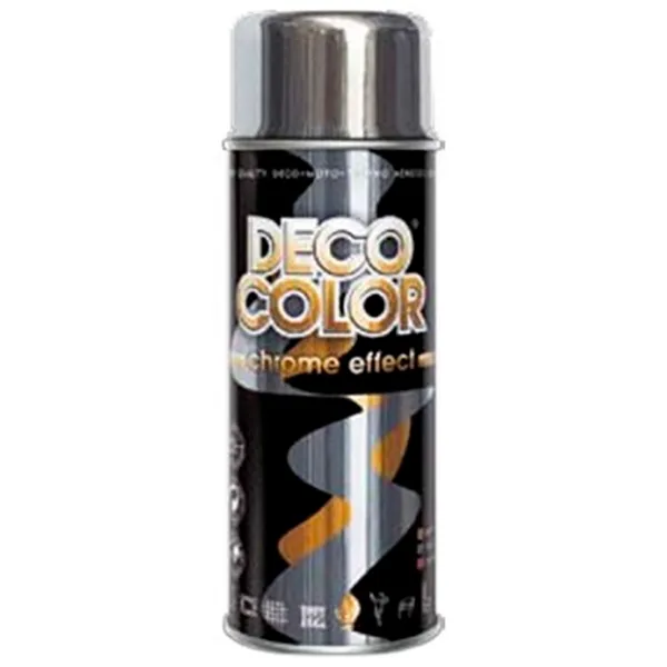 Автомобильная краска Deco color Chrome Effect  400 мл / Для металлических поверхностей photo 1 Автомобильная краска Deco color Chrome Effect  400 мл / Для металлических поверхностей photo 1