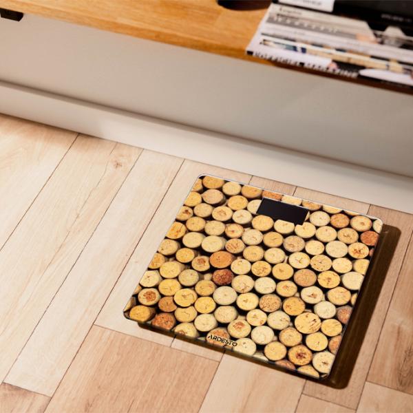 Cântar de podea Ardesto SCB-965CORK 150 kg / Brown photo 6