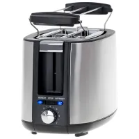 Toster Adler AD-3214 Mecanic / 750 W / Silver photo 2