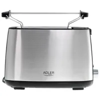 Toster Adler AD-3214 Mecanic / 750 W / Silver photo 3
