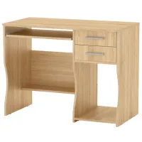 Офисный стол KompaniT СКМ-7 ДСП/ Дуб Сонома