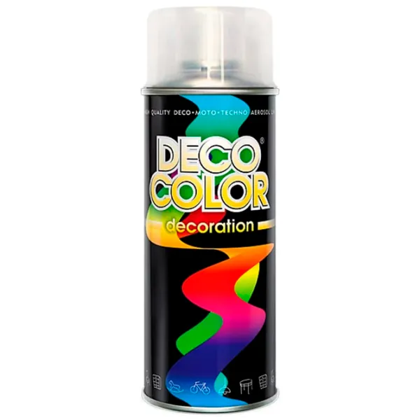 Vopsea auto Deco color Decoration 0000 400 ml / Pentru suprafețe metalice photo 1 Vopsea auto Deco color Decoration 0000 400 ml / Pentru suprafețe metalice photo 1