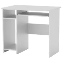 Офисный стол KompaniT СК "СКМ-12 ДСП/ Белый