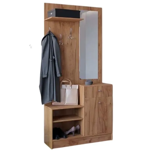 Dulap pentru antreu ML-Mobila МЛ- 3 PAL / Gold Oak photo 5 Dulap pentru antreu ML-Mobila МЛ- 3 PAL / Gold Oak photo 5