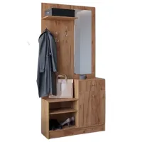 Dulap pentru antreu ML-Mobila МЛ- 3 PAL / Gold Oak photo 5