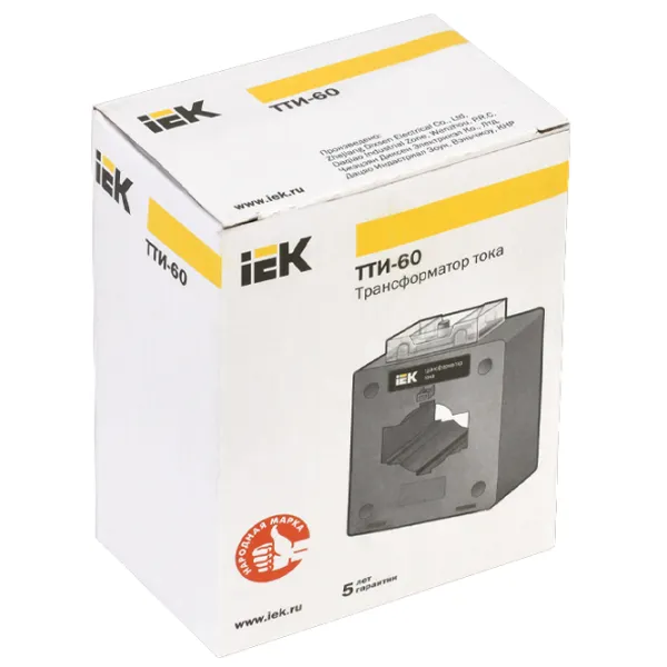 Transformator IEK ТТИ-60 1000/5А 10ВА  10 W / 660 V / IP20 photo 2