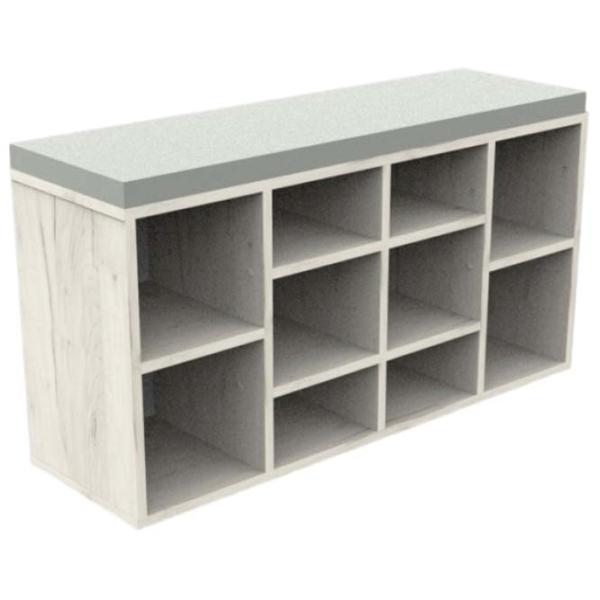 Set pentru antreu ML-Mobila МЛ № 1(1052) PAL / Stejar Craft Alb photo 3