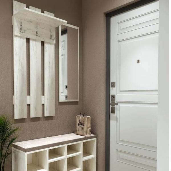 Set pentru antreu ML-Mobila МЛ № 1(1052) PAL / Stejar Craft Alb photo 4