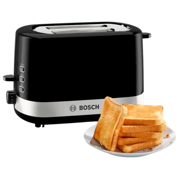 Toster Bosch TAT6A513 Mecanic / 800 W / Black photo 2
