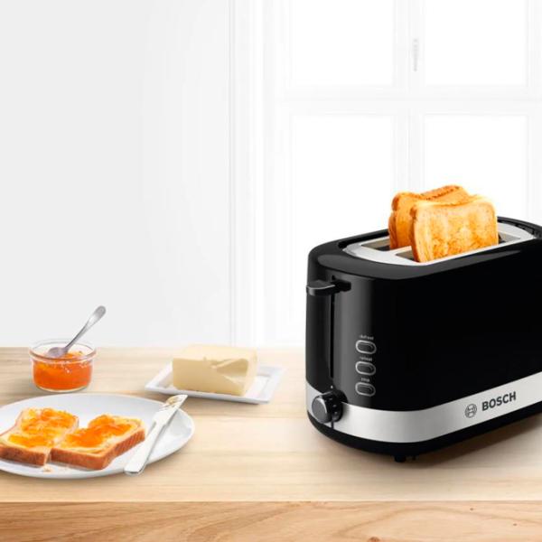 Toster Bosch TAT6A513 Mecanic / 800 W / Black photo 4