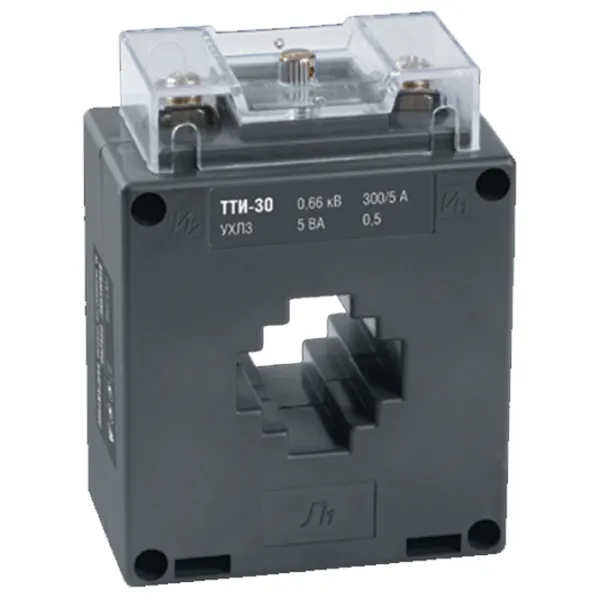 Transformator IEK ТТИ-30 250/5А 5ВА  5 W / 660 V / IP20 photo 1