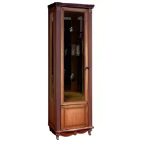Витрина для гостиной KMK 0441.13 ДСП / Грецкий орех