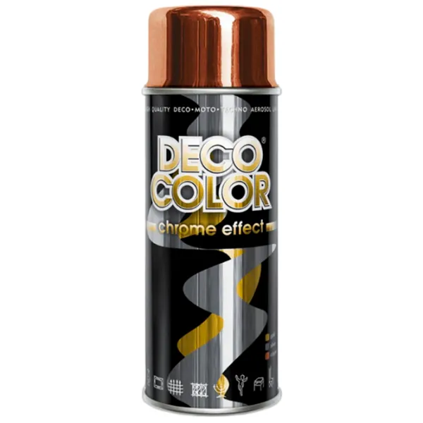 Автомобильная краска Deco color Chrome Effect  400 мл / Для металлических поверхностей photo 1 Автомобильная краска Deco color Chrome Effect  400 мл / Для металлических поверхностей photo 1