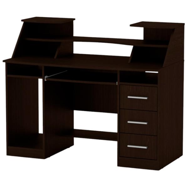 Masă de birou KompaniT Комфорт-5 PAL/ Wenge photo 1