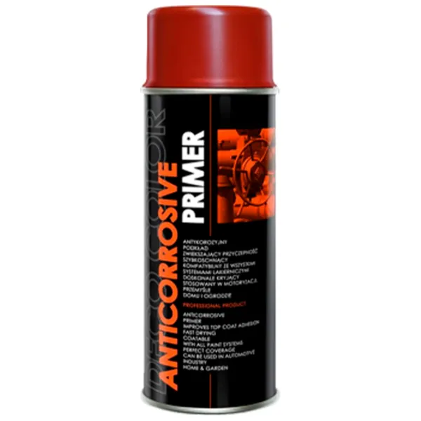 Автомобильная грунтовка Deco color Anticorrosive primer  400 мл / Для металлических поверхностей photo 1 Автомобильная грунтовка Deco color Anticorrosive primer  400 мл / Для металлических поверхностей photo 1