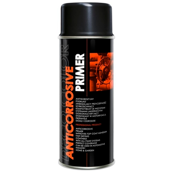 Автомобильная грунтовка Deco color Anticorrosive primer  400 мл / Для металлических поверхностей photo 1 Автомобильная грунтовка Deco color Anticorrosive primer  400 мл / Для металлических поверхностей photo 1