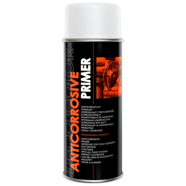 Автомобильная грунтовка Deco color Anticorrosive primer  400 мл / Для металлических поверхностей photo 1 Автомобильная грунтовка Deco color Anticorrosive primer  400 мл / Для металлических поверхностей photo 1