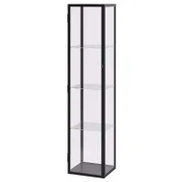 Dulap cu vitrină Ikea Blaliden PAL / Black