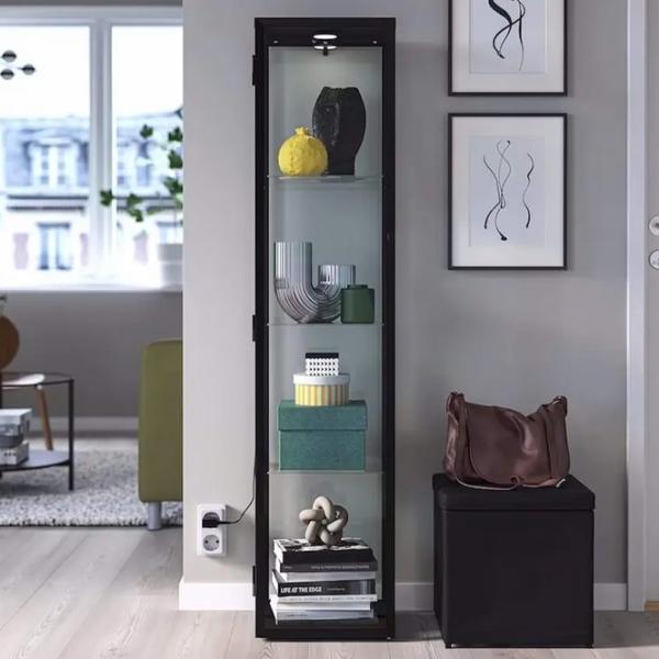 Витрина для гостиной Ikea Blaliden ДСП / Черный photo 2