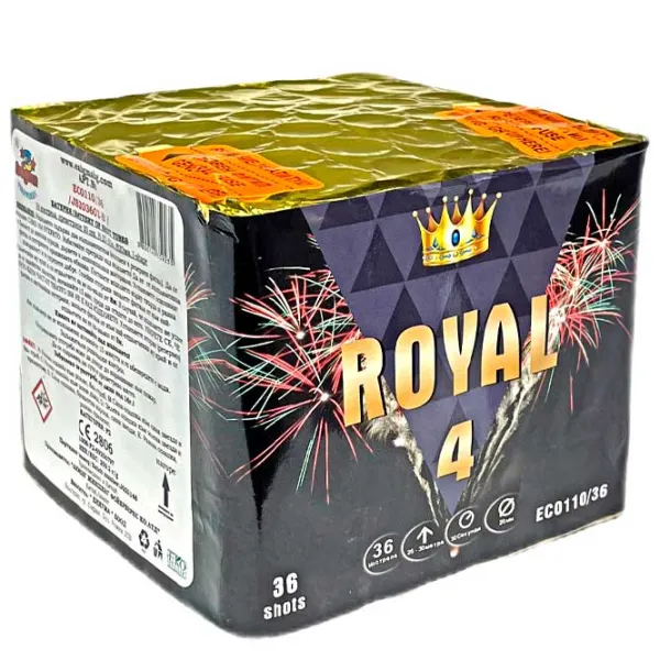 Батарея салютов Pyro ROYAL 4 EC0110 36 залпов photo 1