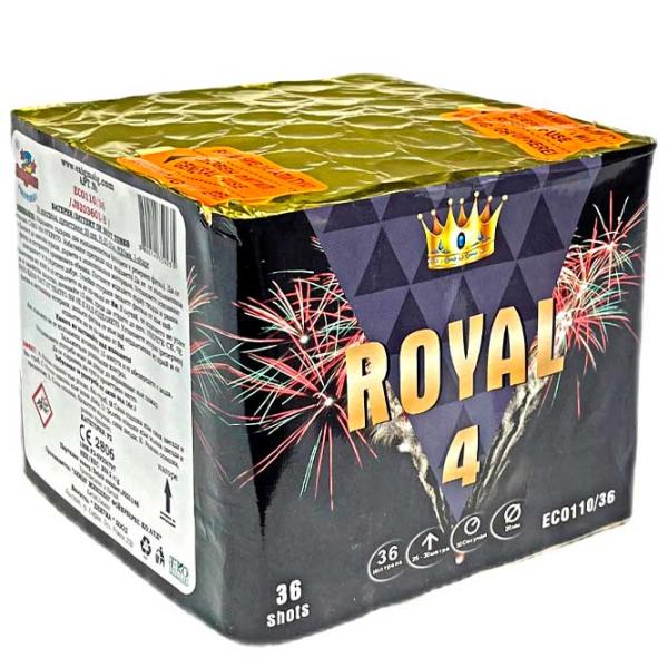 Батарея салютов Pyro ROYAL 4 EC0110 36 залпов photo 1