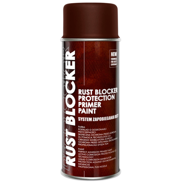 Автомобильная краска Deco color Rust Blocker 8017 400 мл / Для металлических поверхностей photo 1 Автомобильная краска Deco color Rust Blocker 8017 400 мл / Для металлических поверхностей photo 1