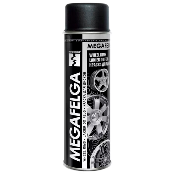 Автомобильная краска Deco color Megafelga  500 мл / Для дисков photo 1 Автомобильная краска Deco color Megafelga  500 мл / Для дисков photo 1