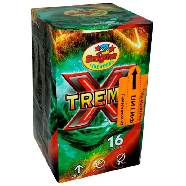 Батарея салютов Pyro X-TREME EC1275C/16-MIX4 16 залпов photo 1