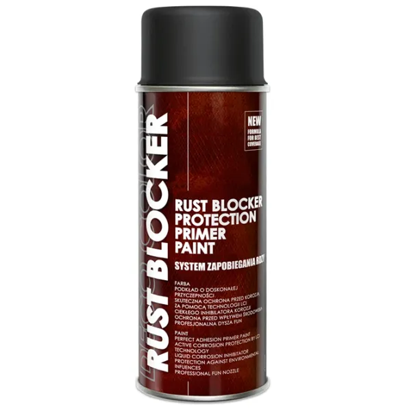 Автомобильная краска Deco color Rust Blocker 9005 400 мл / Для металлических поверхностей photo 1 Автомобильная краска Deco color Rust Blocker 9005 400 мл / Для металлических поверхностей photo 1