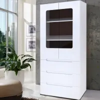 Dulap cu vitrină Marcel Prod Stil-21 PAL / White photo 2