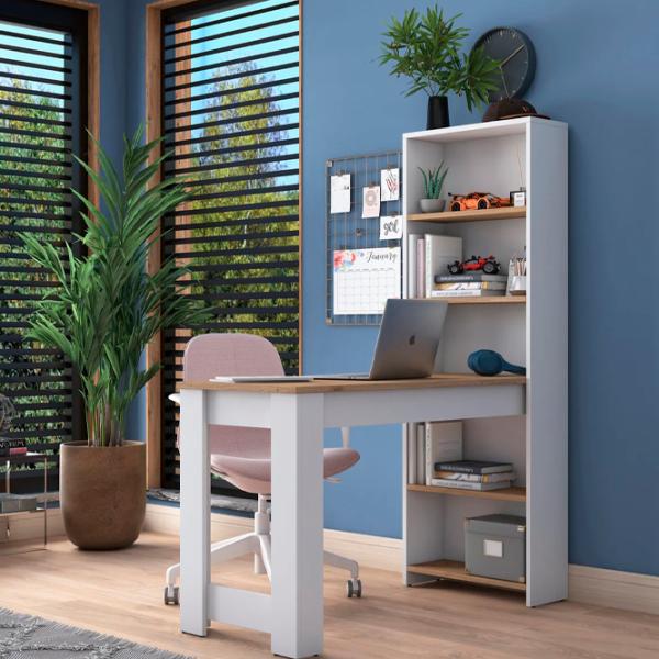 Офисный стол Mirage Meble HA106 ДСП/ Белый photo 2